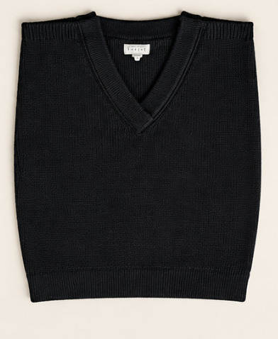 Velvet by Graham & Spencer Black Knit Sweater