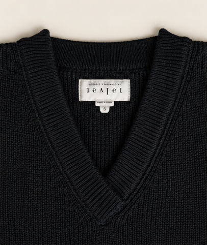 Velvet by Graham & Spencer Black Knit Sweater