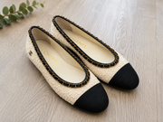 Tweed Chanel Ballet Flats, 39