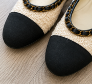 Tweed Chanel Ballet Flats, 39