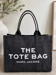 THE MARC JACOBS Black Canvas Tote Bag