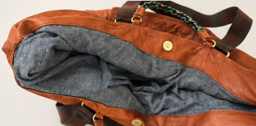 Clare V. Cognac Leather Tote