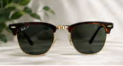 Tortoise and Gold Ray Ban Sunglasses, Medium
