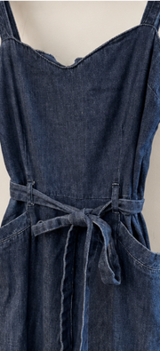 PAIGE Denim Tie-Waist Jumpsuit