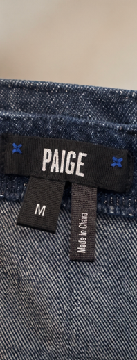PAIGE Denim Tie-Waist Jumpsuit