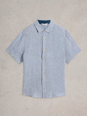 MEN'S KESWICK LINEN SHIRT SHORT SLEEVE