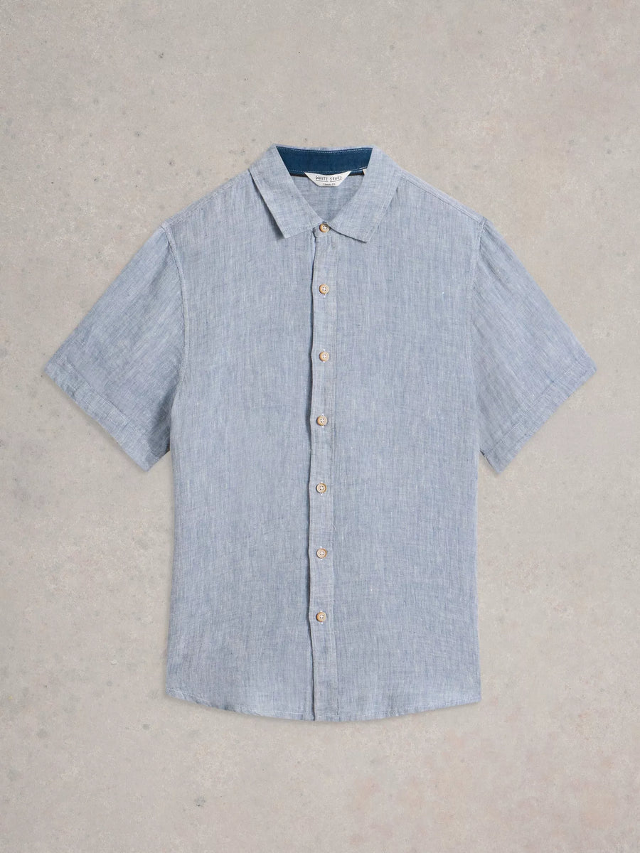 MEN'S KESWICK LINEN SHIRT SHORT SLEEVE