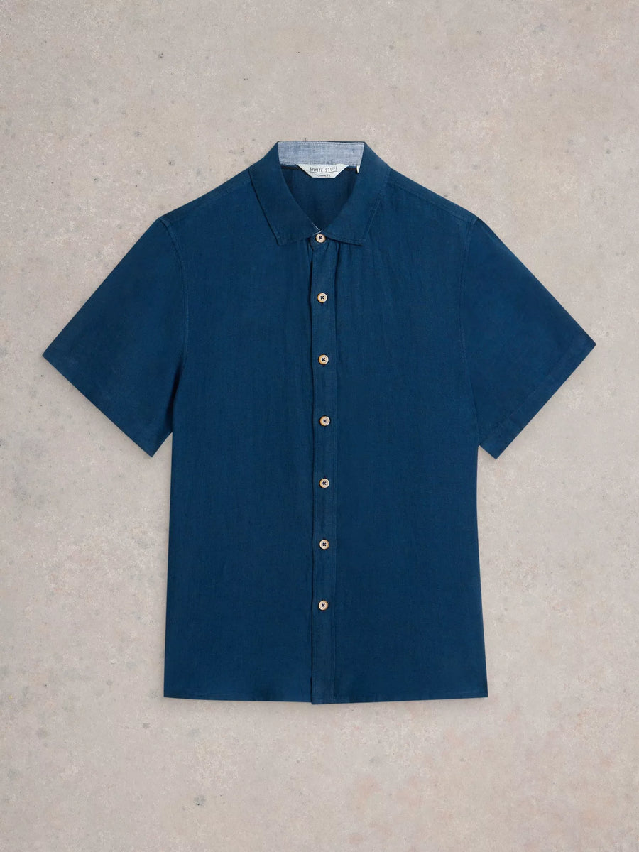 MEN'S KESWICK LINEN SHIRT SHORT SLEEVE