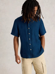 MEN'S KESWICK LINEN SHIRT SHORT SLEEVE