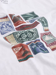 ABERSOCH GRAPHIC STAMP TEE