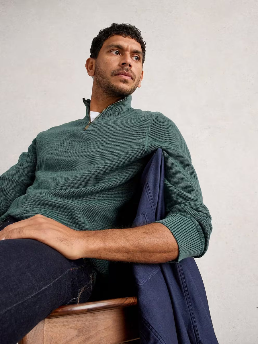 ATTADALE FUNNEL NECK GRAPHIC JUMPER