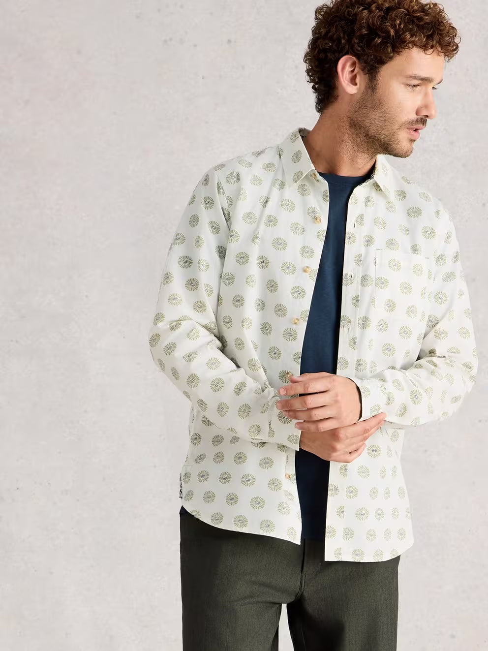 FINSBURY RUSTIC PRINT SHIRT