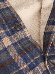 CHECK BORG TRUCKER JACKET