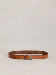 MULTI PUNCH LEATHER BELT