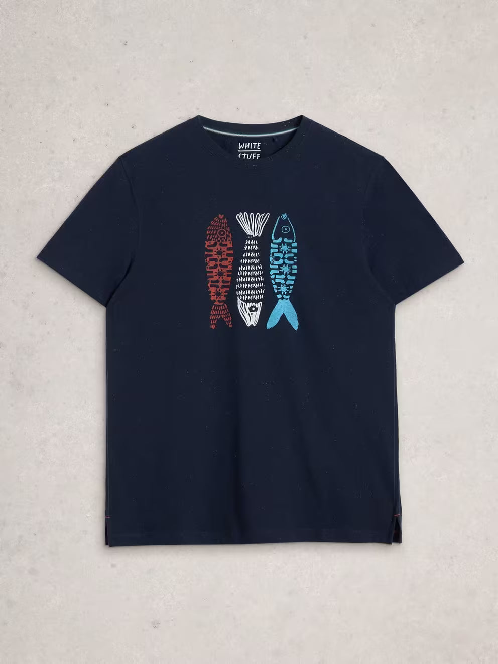 ABERSOCH TILE FISH GRAPHIC TEE