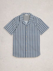 HAYLE SS FISH PRINT SHIRT