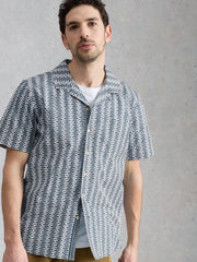 HAYLE SS FISH PRINT SHIRT