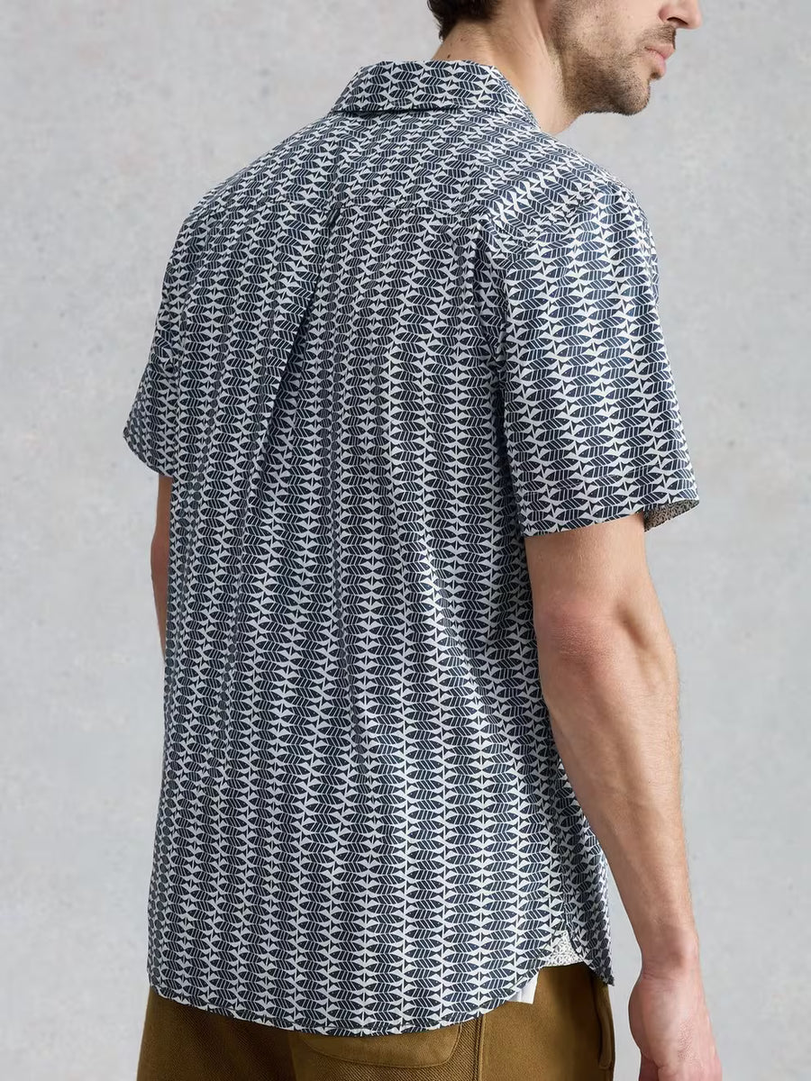HAYLE SS FISH PRINT SHIRT