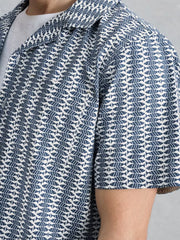 HAYLE SS FISH PRINT SHIRT