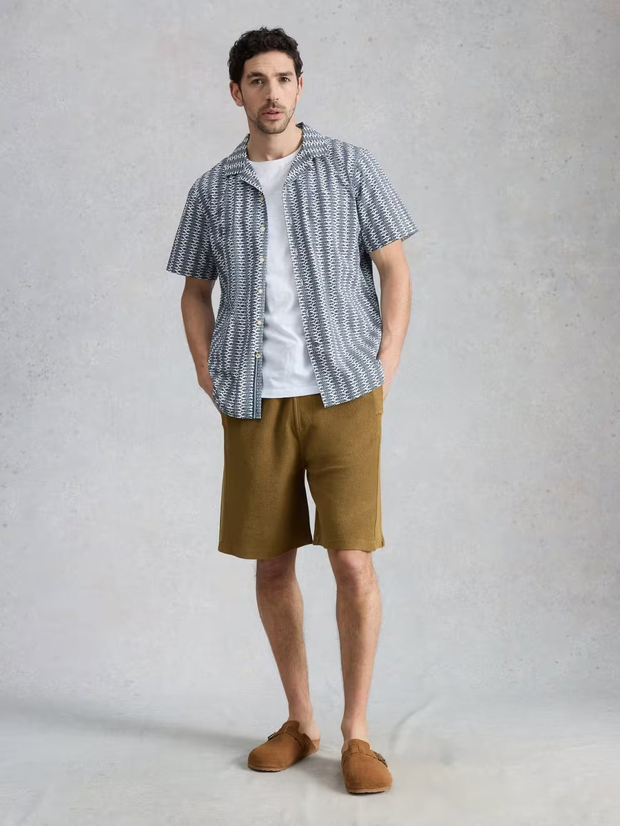 HAYLE SS FISH PRINT SHIRT