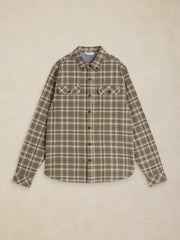 HEYWOOD CHECK SHIRT IN GREEN MULTI