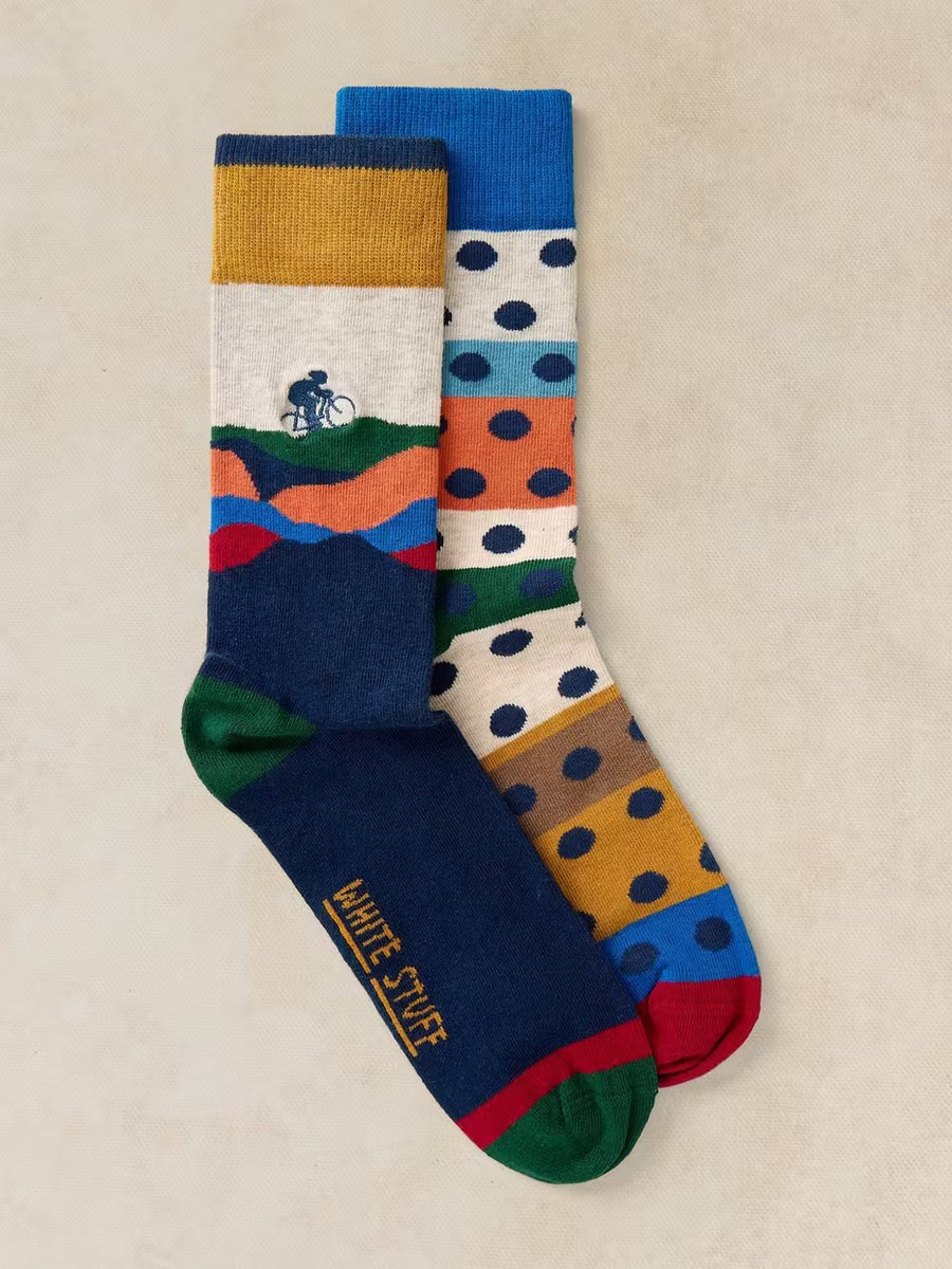 2 PACK CYCLING ANKLE SOCKS