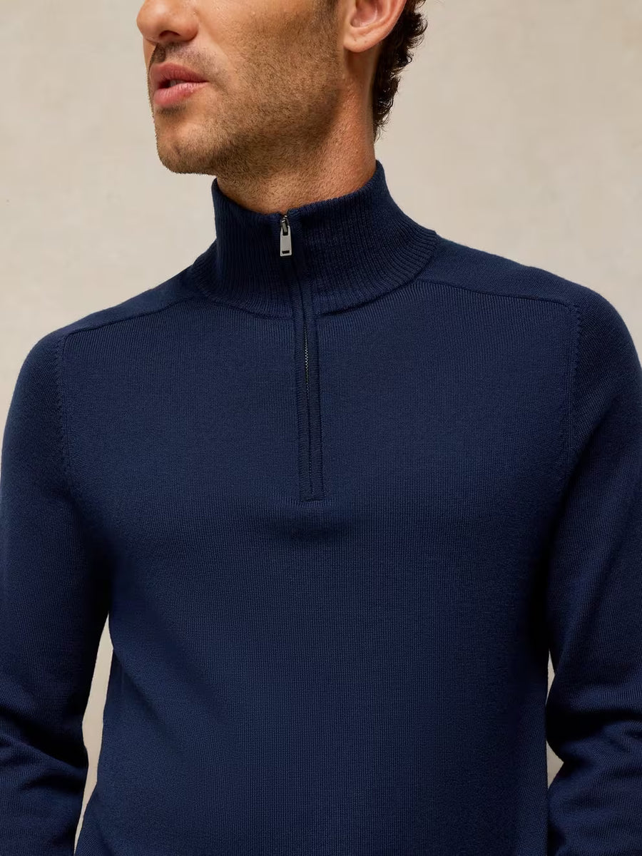 NEWPORT MERINO FUNNEL JUMPER