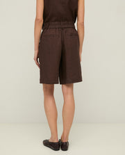 100% LINEN BERMUDA SHORTS
