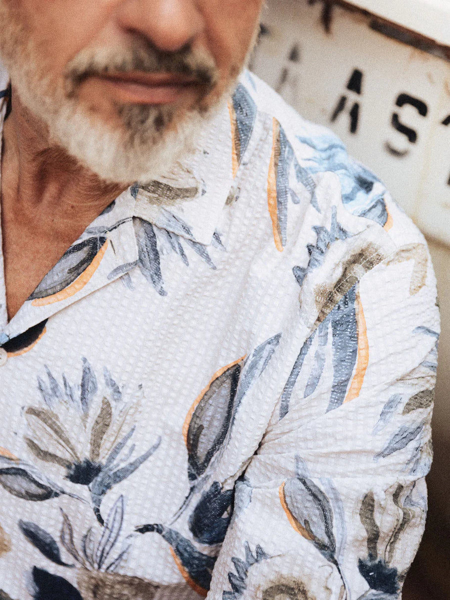 MEN'S JOEL HAIKU SEER SUCKER SHIRT