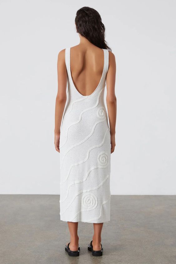 WOMEN'S SHEA ORGANIC COTTON SWIRL DRESS – BÉS Fifty Seven