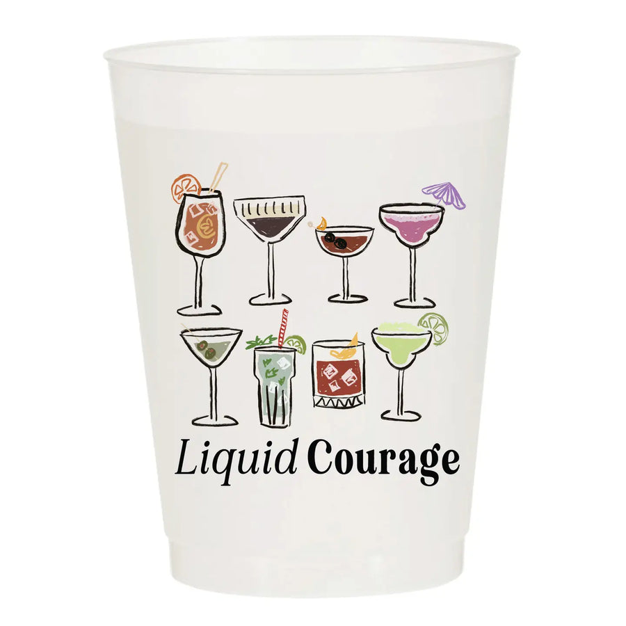 SIP SIP HURRAY FROSTED REUSEABLE CUPS