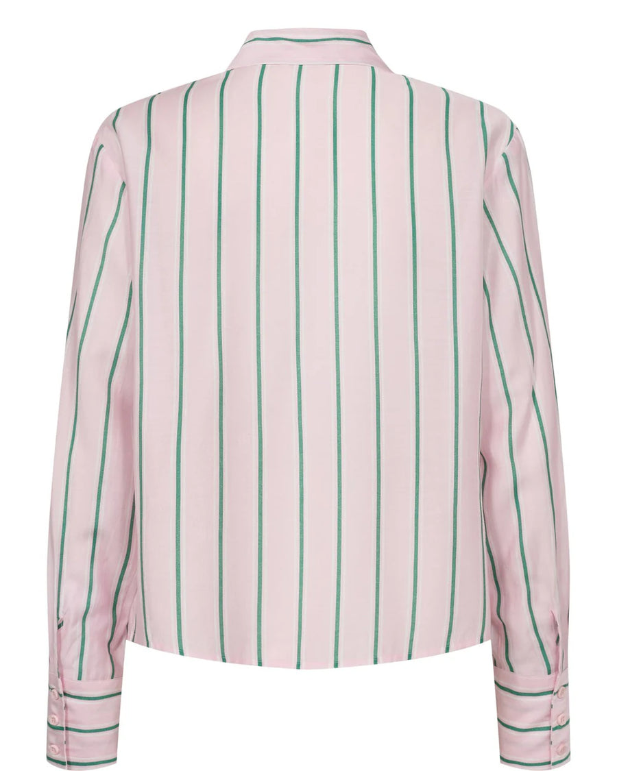PINK STRIPE BUTTON DOWN