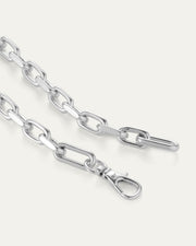 TRIPLE HEART PENDANT PADLOCK NECKLACE