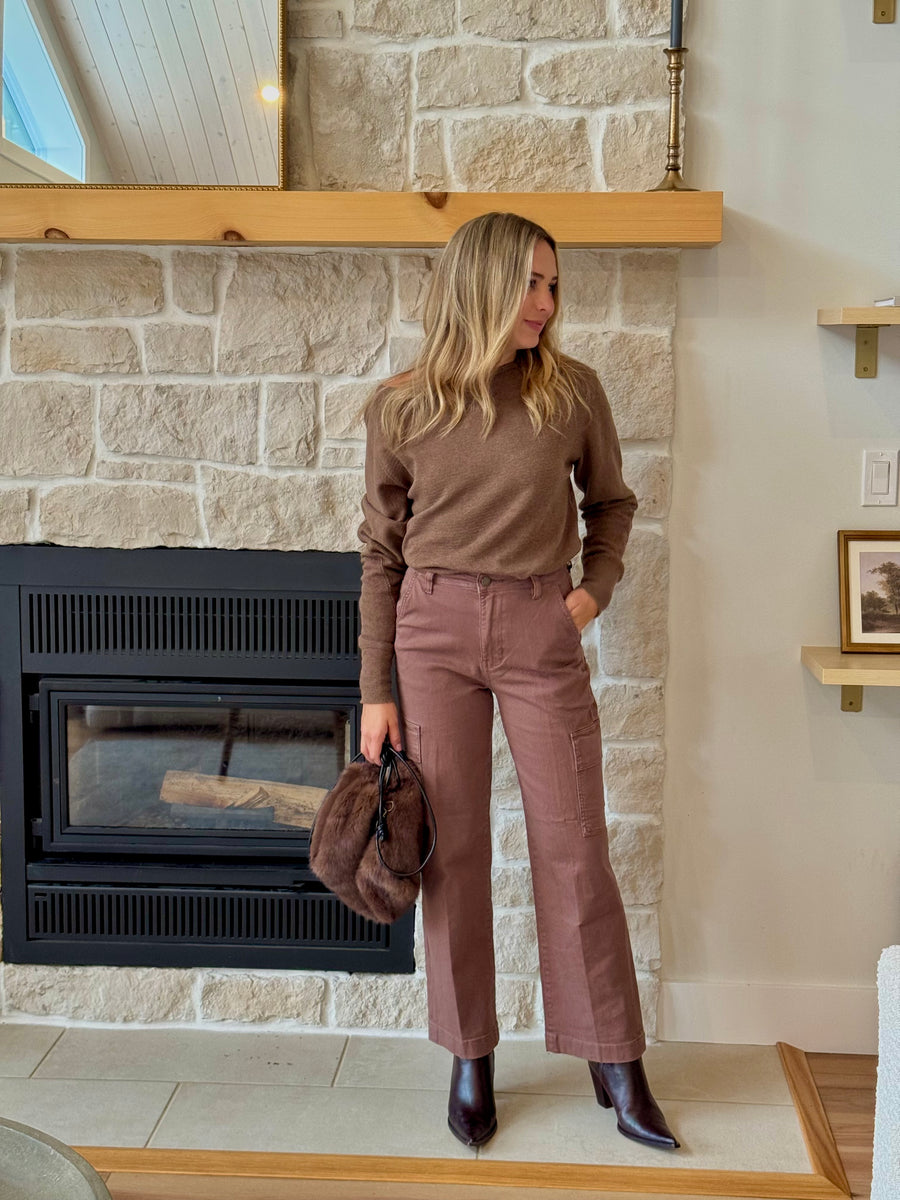 LUXTWILL HIGH RISE CARGO PANT