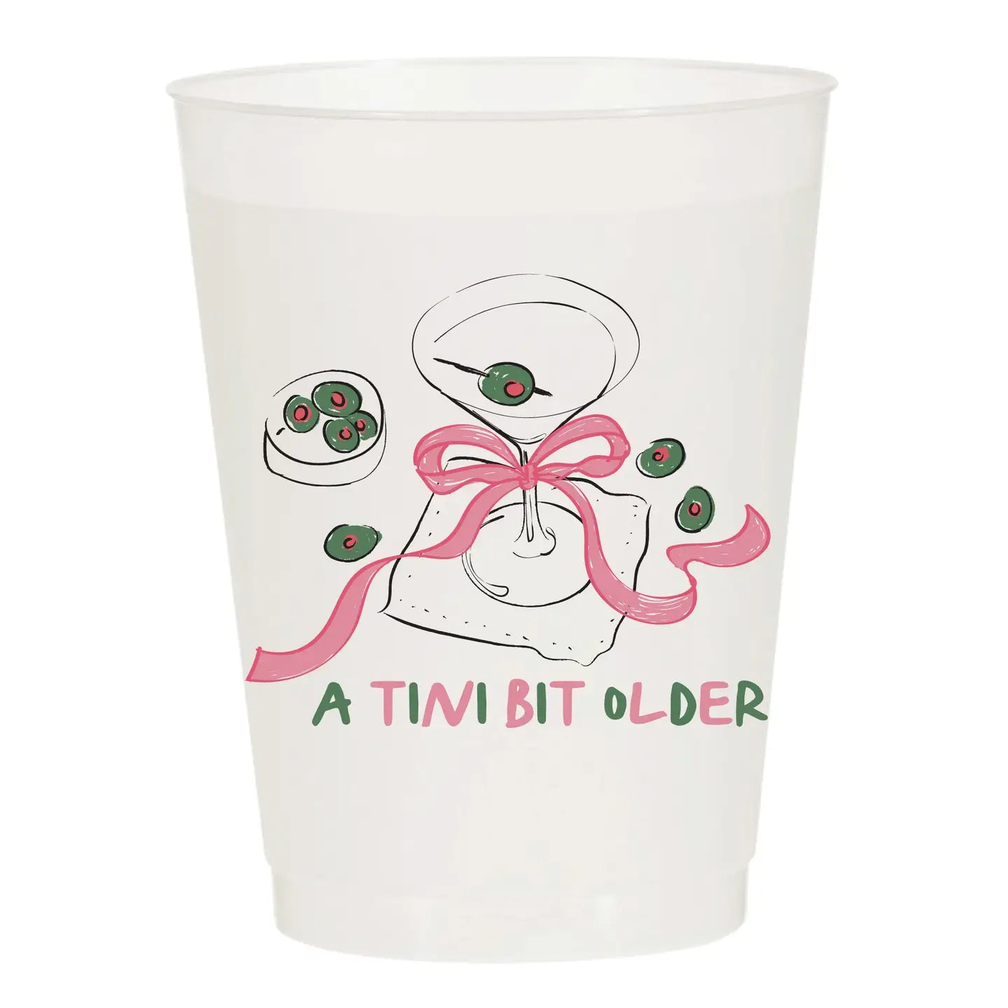 SIP SIP HURRAY FROSTED REUSEABLE CUPS