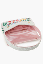 POSTCARD FROM ITALY BEADED SHOULDER BAG