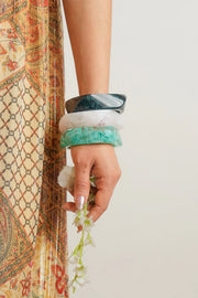 RESIN CHIC TRIO ARTISAN BANGLE SET
