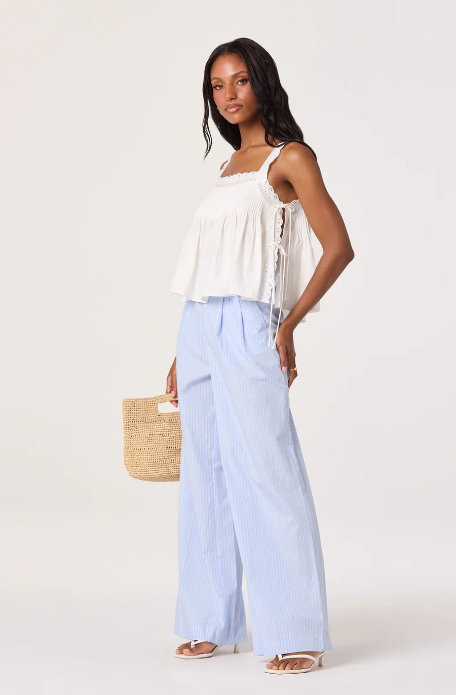 LACE FLOWY TANK