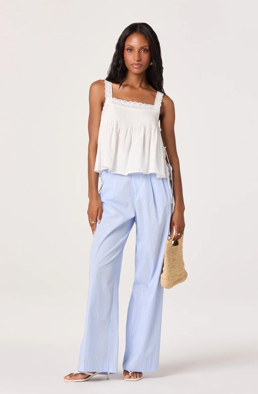 LACE FLOWY TANK
