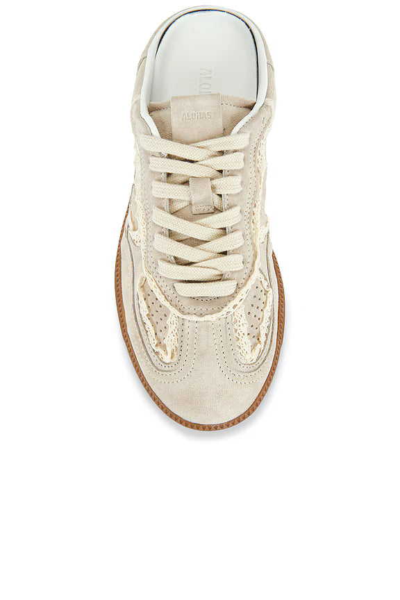 Tb.490 MULE CREAM LEATHER SNEAKERS