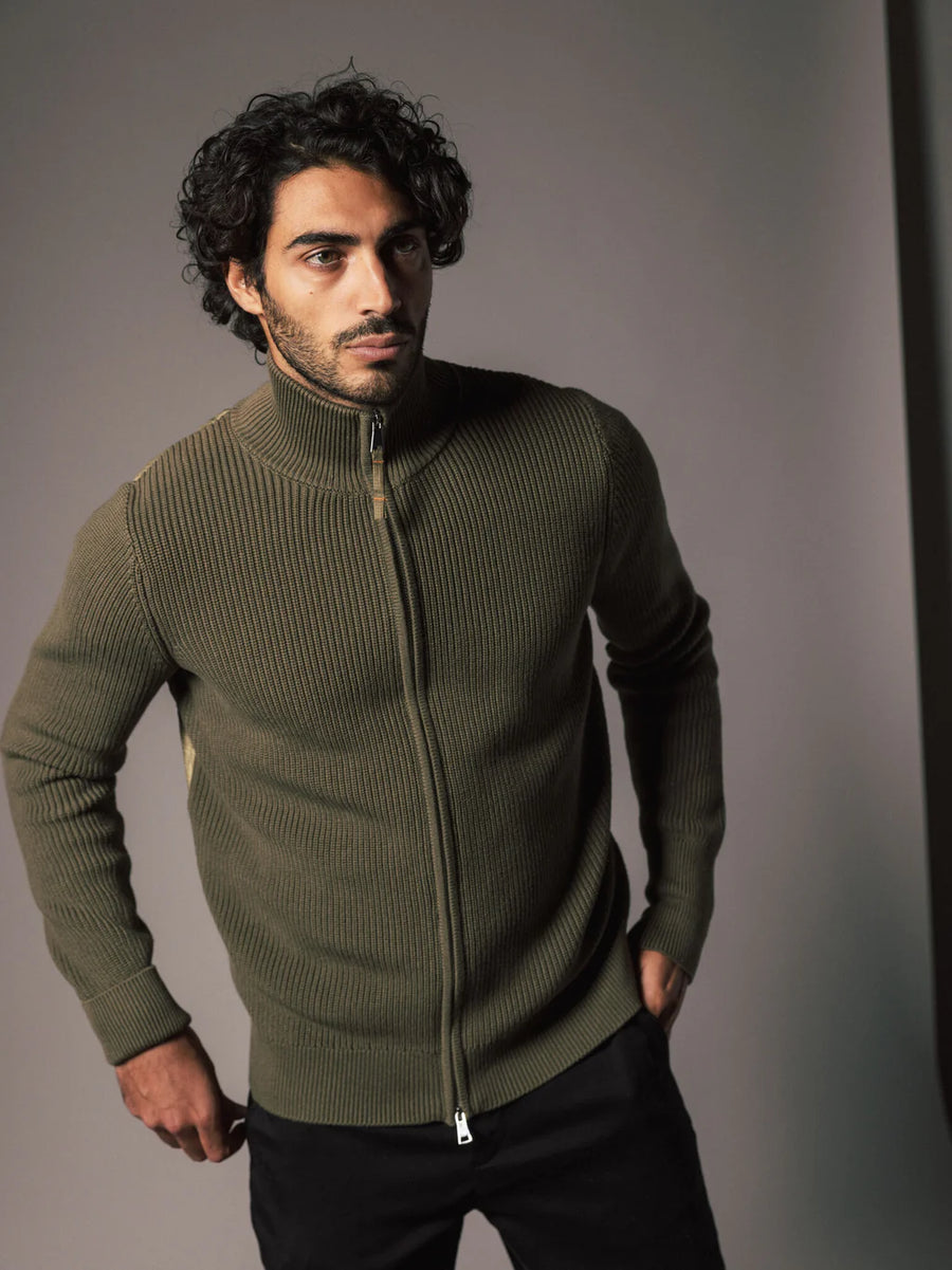MEN'S ANGELO ZIP CARDIGAN