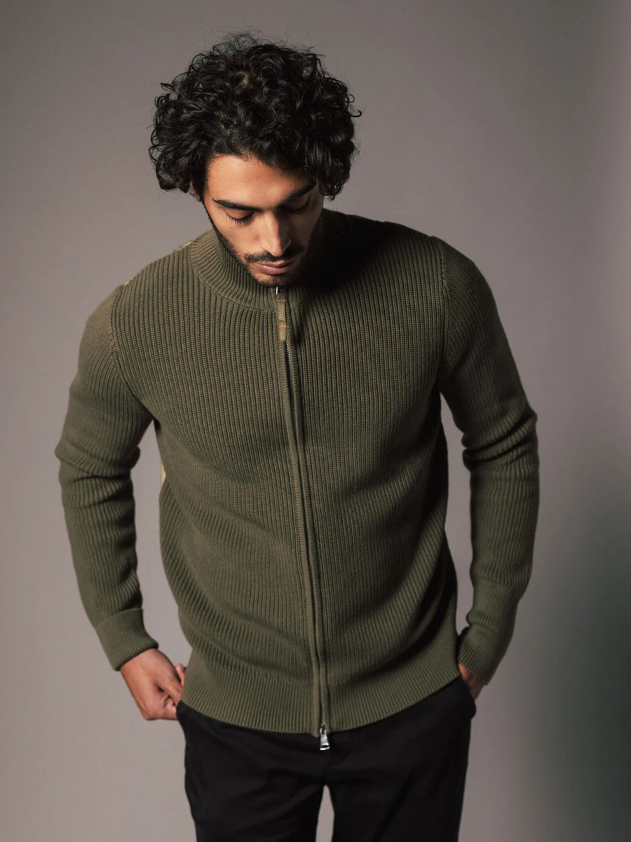 MEN'S ANGELO ZIP CARDIGAN