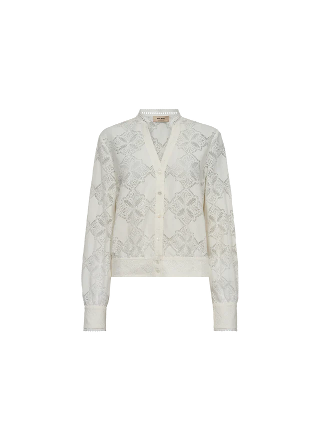 MONIA YEN LACE SHIRT