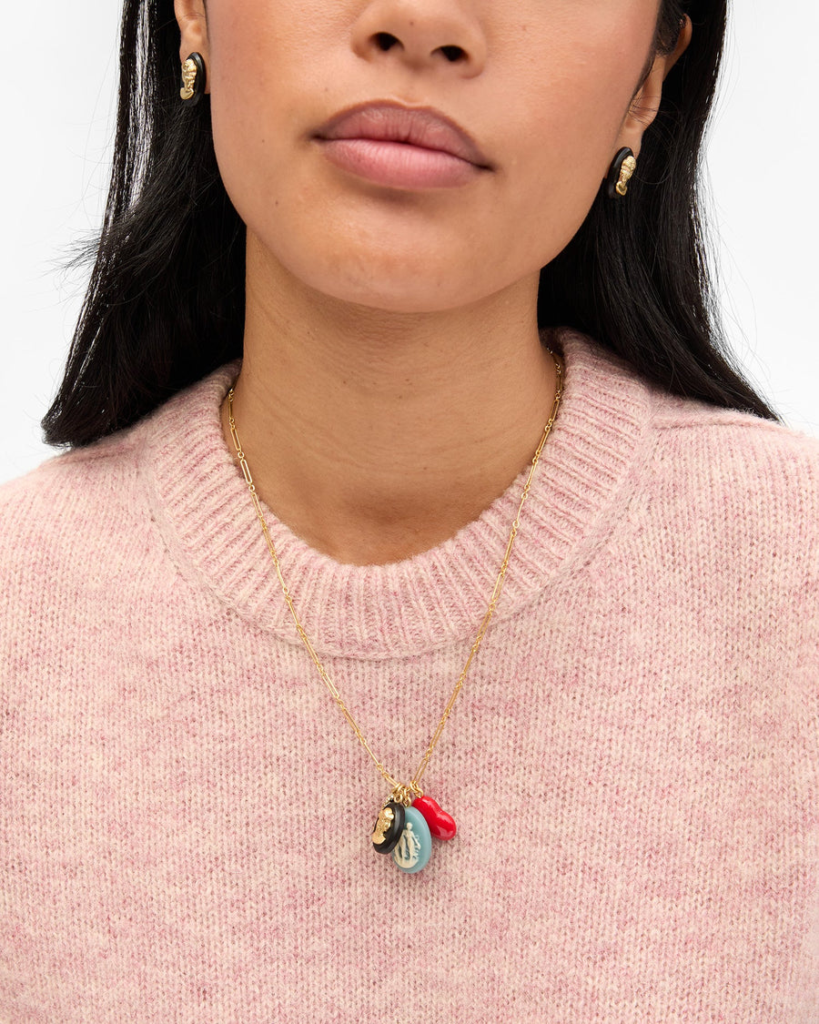 CAMEO CHARM NECKLACE