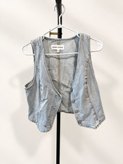 Denim Forum Denim Vest — Size M