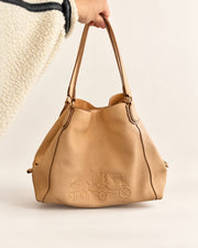 Coach Tan Horse & Carriage Hobo Bag