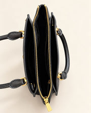 Michael Kors Black Studded Satchel