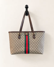 Gucci-Style Monogram Tote – NOT AUTHENTIC / REPLICA