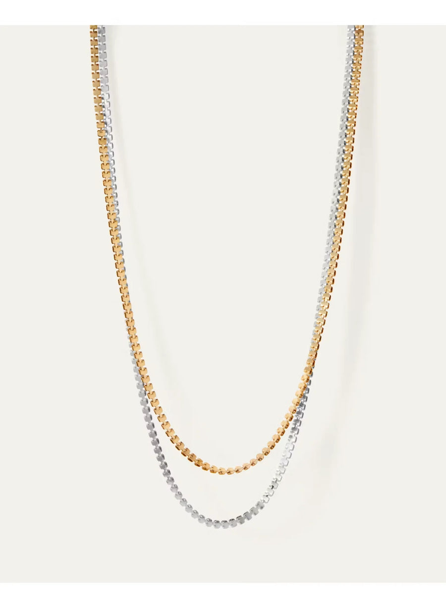 DOUBLE AMALFI CHAIN NECKLACE