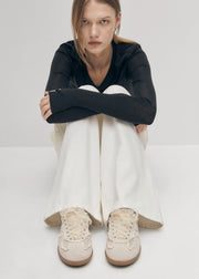 ALOHAS TB.490 CREAM CROCHET SNEAKER